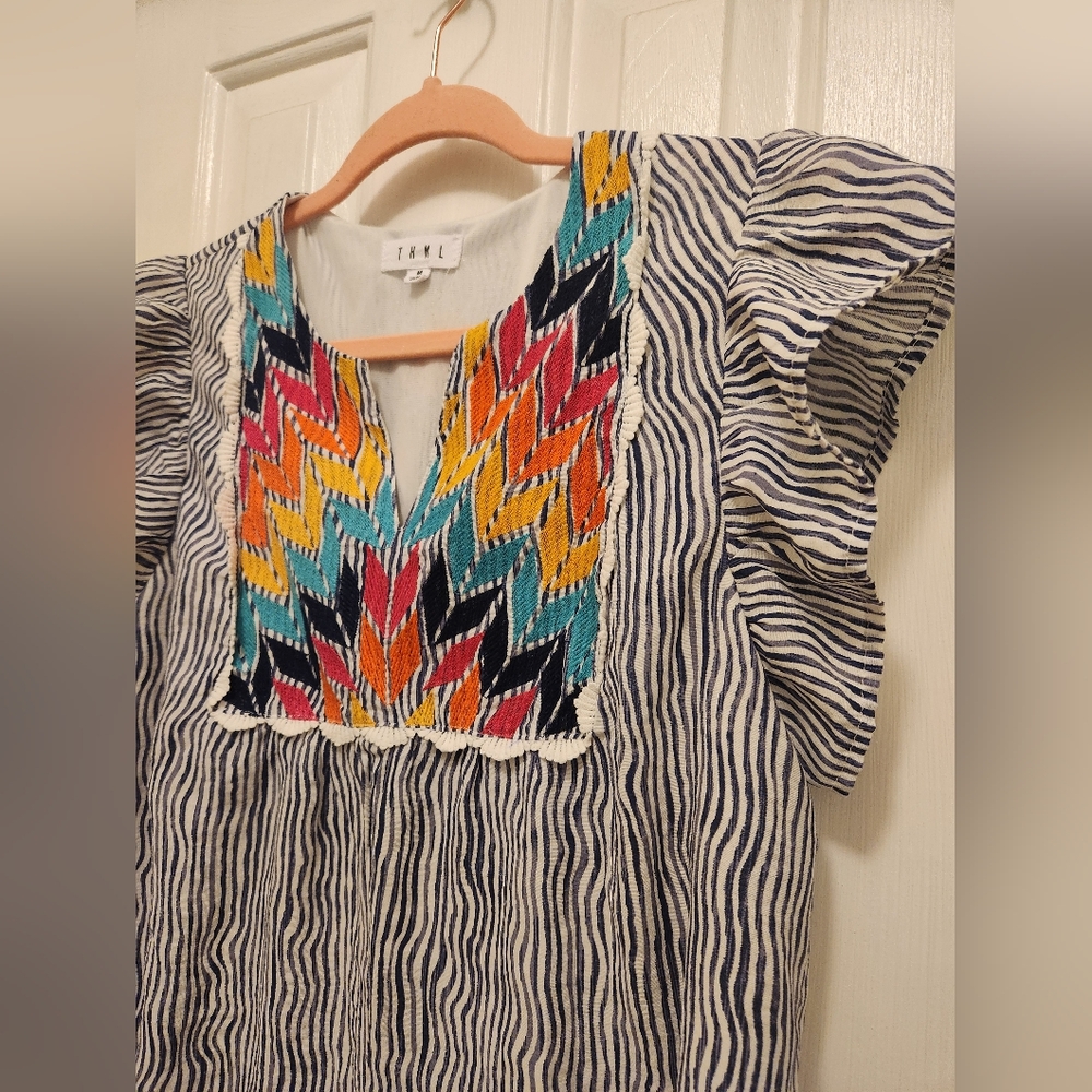 THML Embroidered Dress